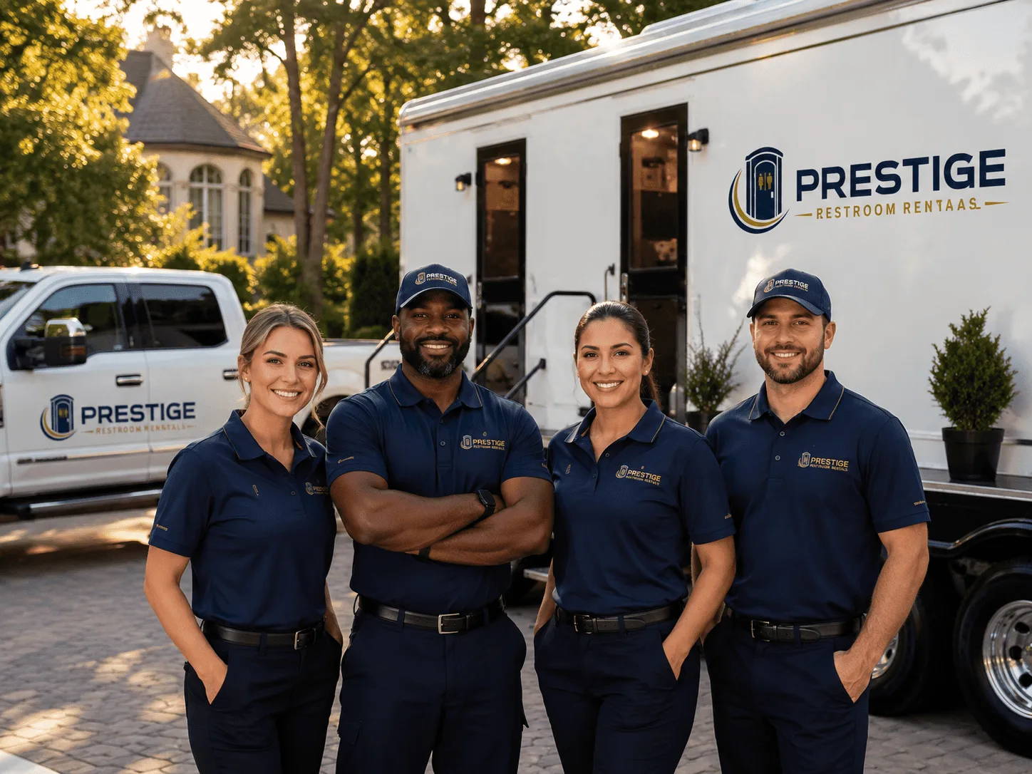 Trusted Luxury Portable Restrooms company in Nadeau, MI